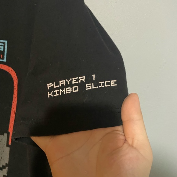 Vintage 8 Bit Kimbo Slice Tapout shirt - Picture 2 of 5